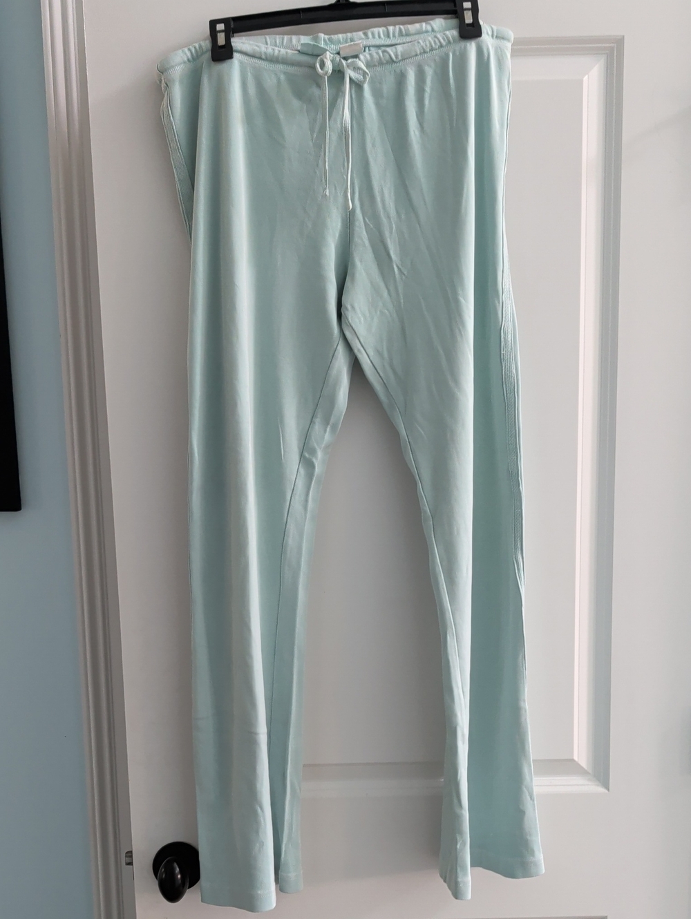Light Aqua Drawstring Joggers for Women